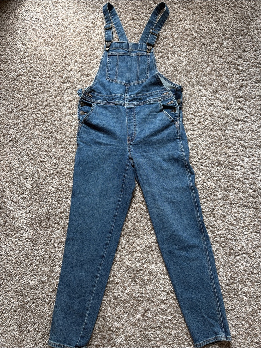 Blue Denim Women's Overalls